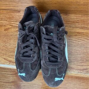 Puma brown sneakers